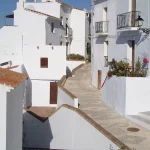 Whitewashed houses in the Andalusian village of Frigiliana