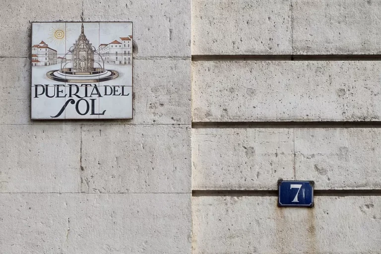 Puerta del Sol square in central Madrid