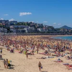 La Concha bay and beach in San Sebastián